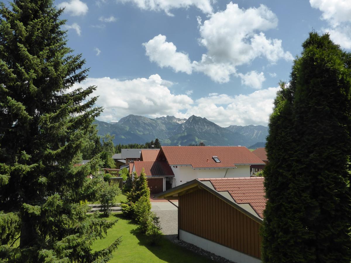 Ferienhotel Silberdistel garni Bolsterlang Exterior foto
